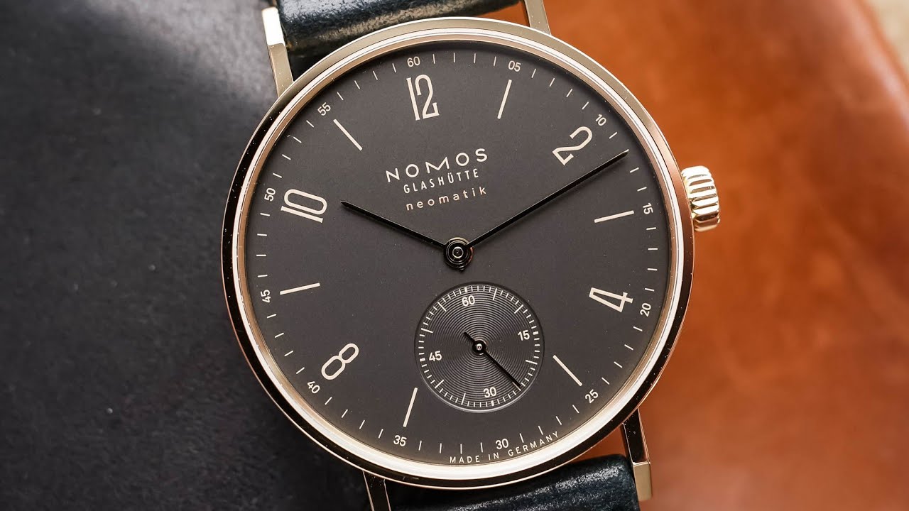 Nomos Tangente Neomatik Gold – Minimalist German Luxury Watch Review 
