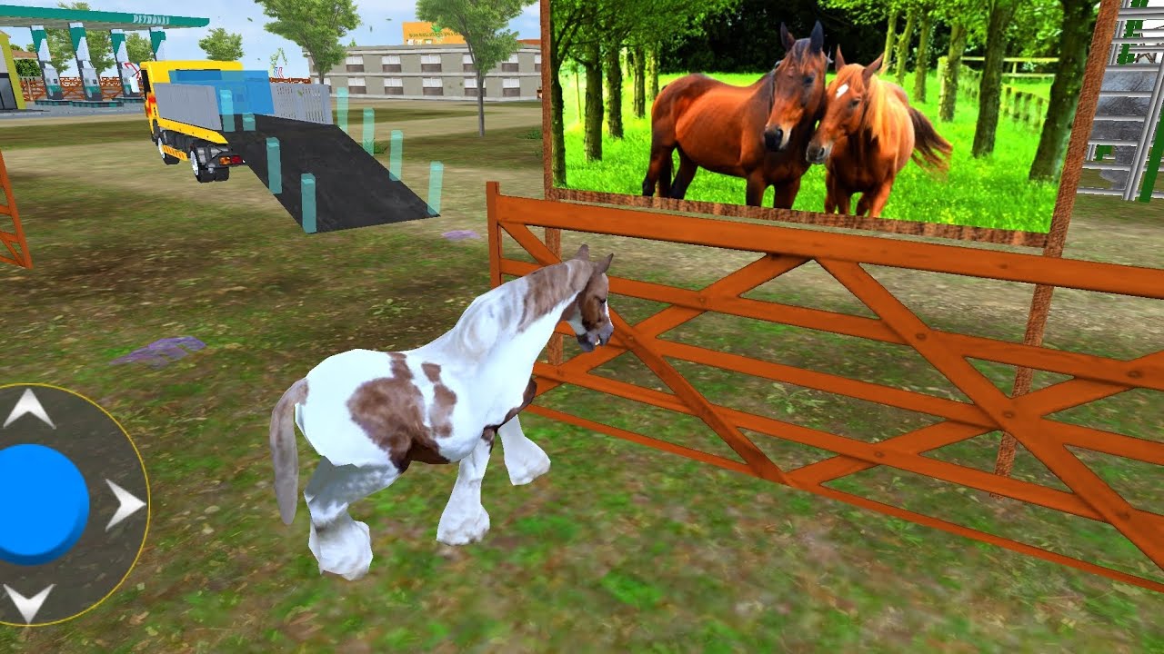 घोड़े ट्रांसपोर्ट ग़मे Truck 🚒 Simulator Animals Cargo Truck Android Game 🎮🎯 Play 