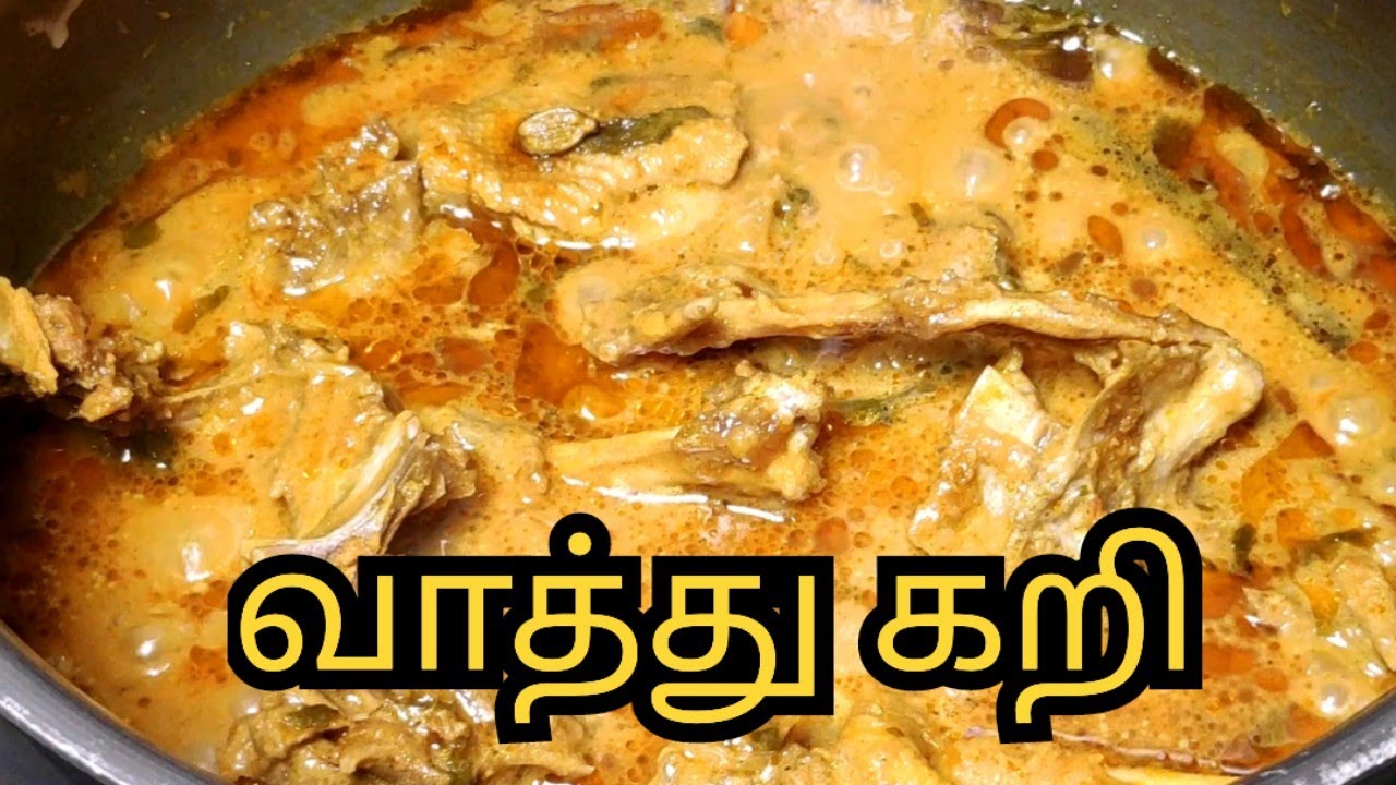 வாத்து கறி | VAATHU KARI RECIPE | TAMIL | VAATHU CURRY BY MILA