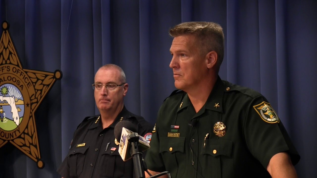 Sheriff Larry Ashley and Asst  State Attorney on Arrest of Crestview Teen in Woman's Murder