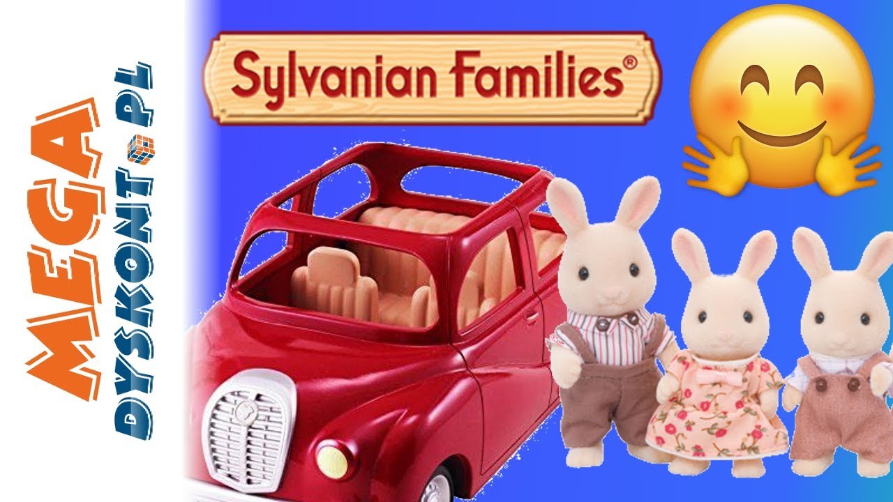 Sylvanian Families • Nowe auto taty królika • bajki po polsku