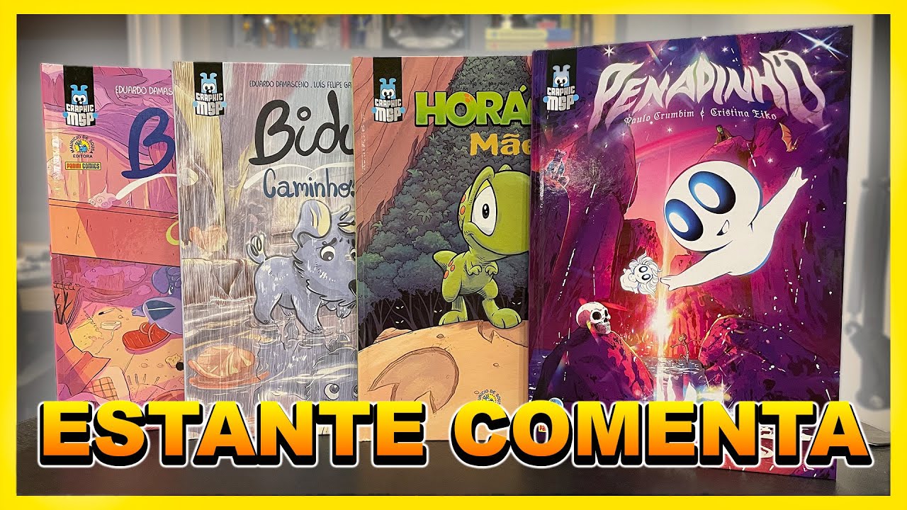 Graphics MSP: Penadinho, Horácio e Bidu - ESTANTE COMENTA