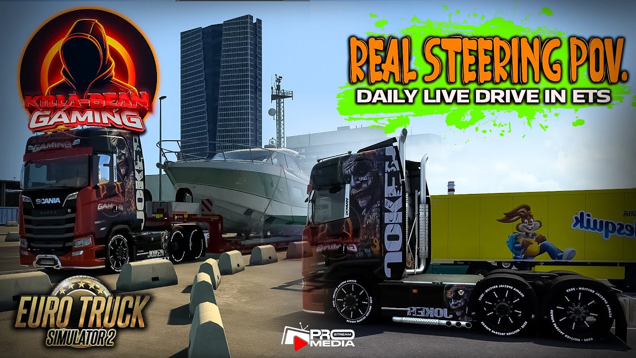 Steering Wheel POV: Daily Ride in Euro Truck Simulator 2