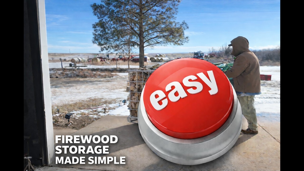STOP WORKING HARDER: MY WOOD YARD TIME SAVING SETUP