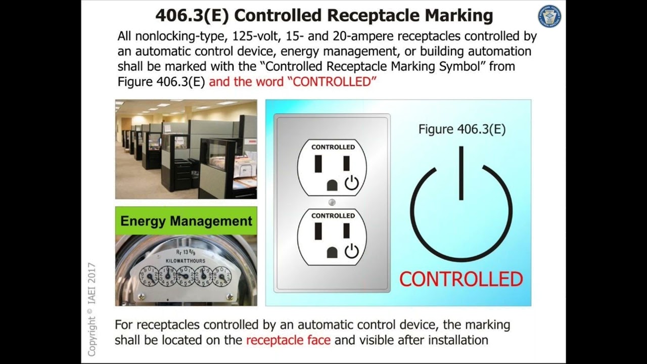 IAEI Training Shorts &mdash; Controlled Receptacle Marking
