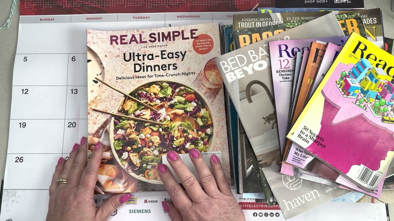 Harvesting Magazine Images for Journal and Gluebook