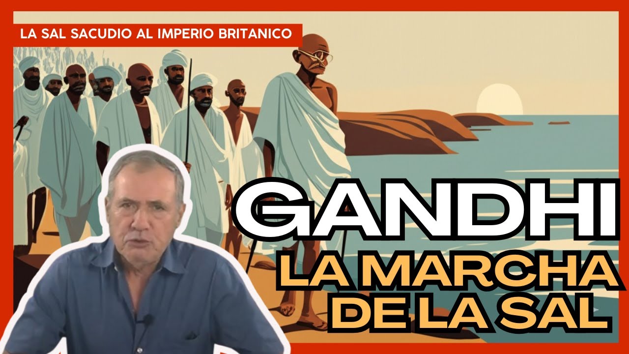 Gandhi y la Marcha de la Sal 🧂 | La Rebelión No Violenta que Cambió al Mundo