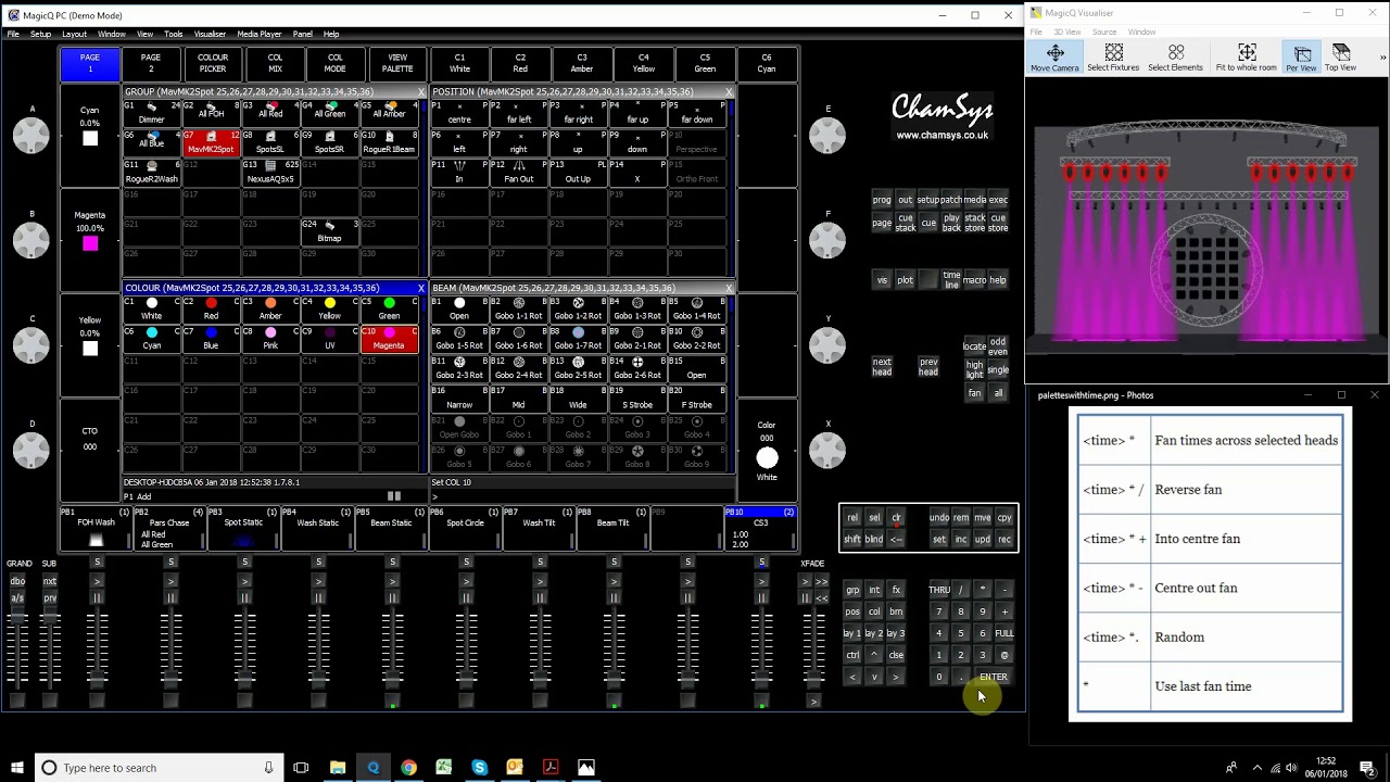 MagicQ Feature Videos - Times and Offset on palettes