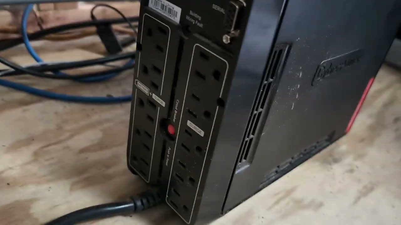 Replacing Cyberpower 1000PFCLCD UPS battery
