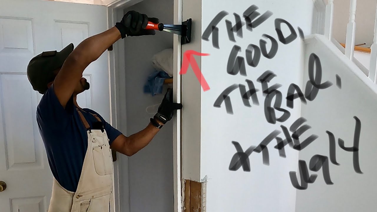Tool Porn Review, How to remove trim molding with the Goldblatt trim remover for the Beginner DIYer