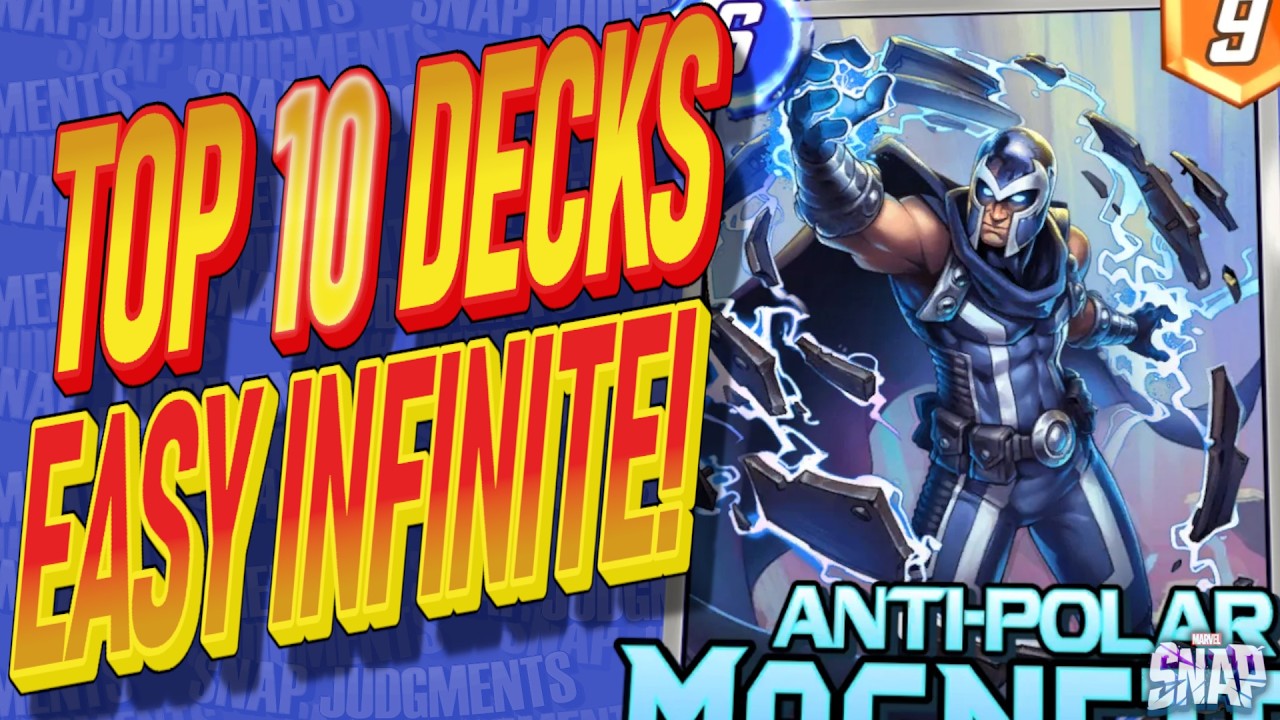 Graj tymi taliami, żeby NAJŁATWIEJ i NAJSZYBCIEJ wbić rangę Infinite w Marvel Snap! Są TAK mocne!