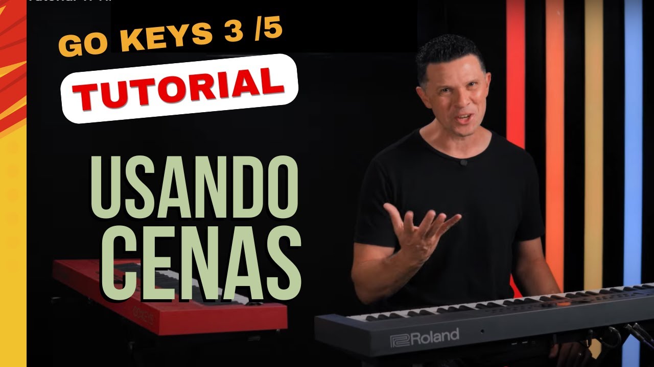 Tutorial 6: Explorando no Cenas | Roland GO:KEYS 3/5