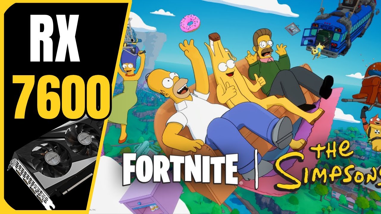 FORTNITE na RX 7600 + Ryzen 5 5500 | Ainda vale a pena em 2025?