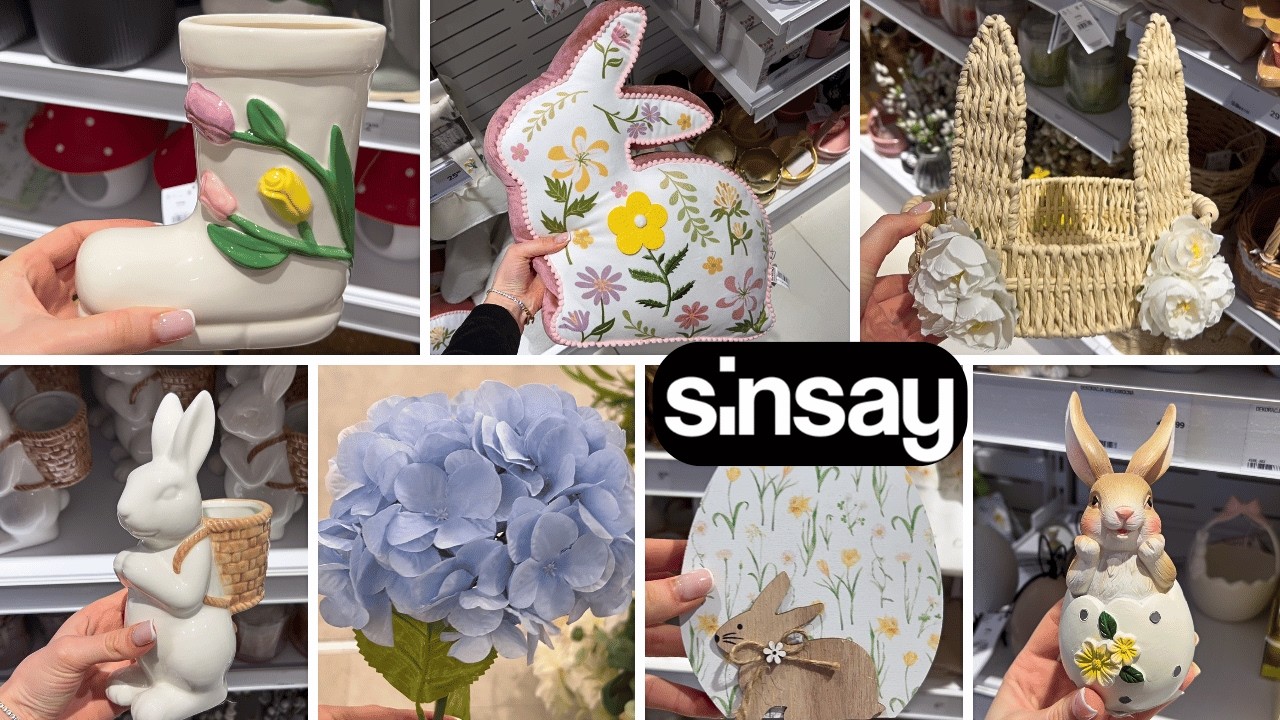 Sinsay NEW Easter Collection 🌷 Spring Home Decor