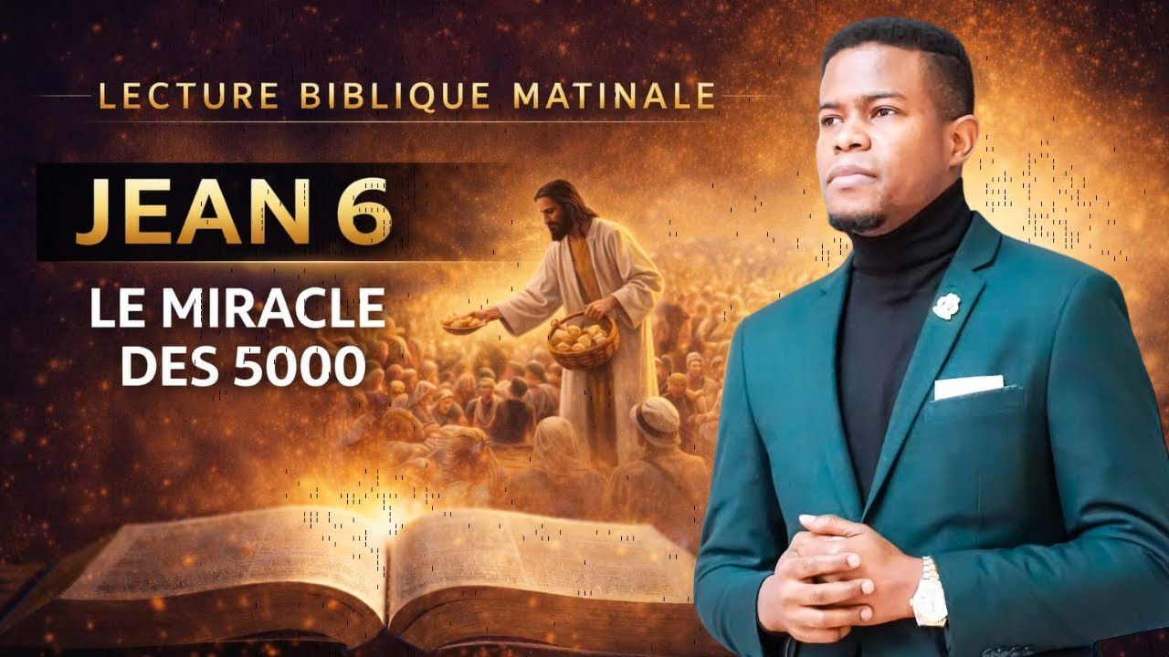 Évangile selon Jean chapitre 6  – Le miracle des 5000 (10min de lecture)