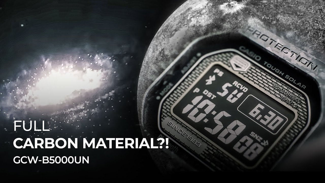REVIEW G-SHOCK GCW B5000, FULL CARBON MATERIAL! - G-SHOCK GCW B5000