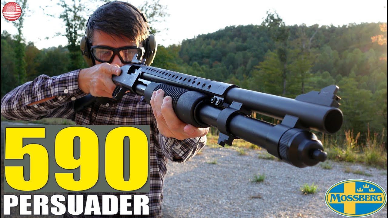 Обзор Mossberg 590 Persuader (все 12 калибров убеждения)