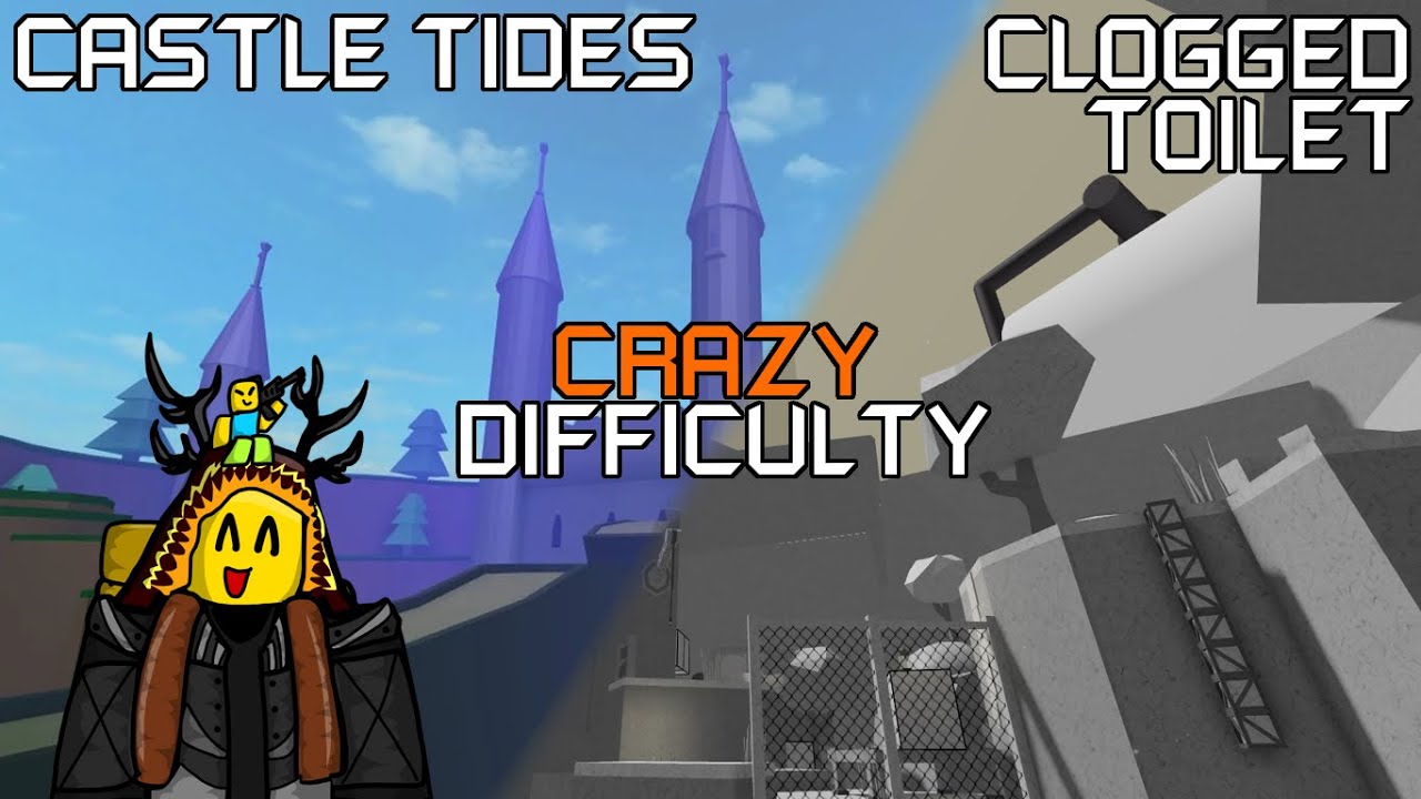 Roblox: Flood Escape 2 - CASTLE TIDES!!! & Clogged Toilet (UPDATE)