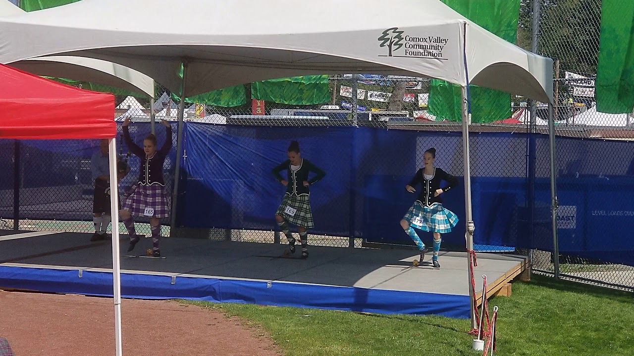 Dance competition Campbell River Highland gathering