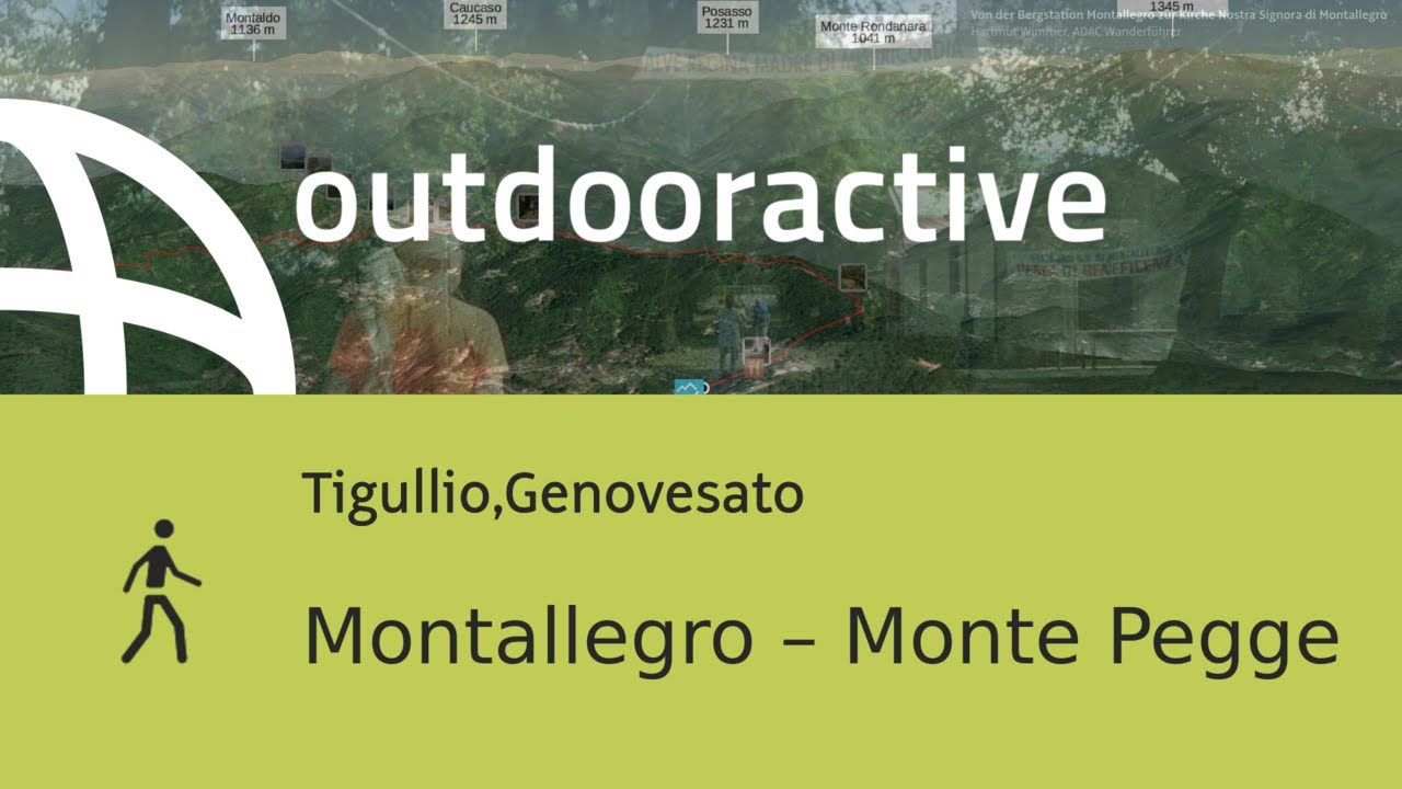 Wanderung in Tigullio,Genovesato: Montallegro &ndash; Monte Pegge