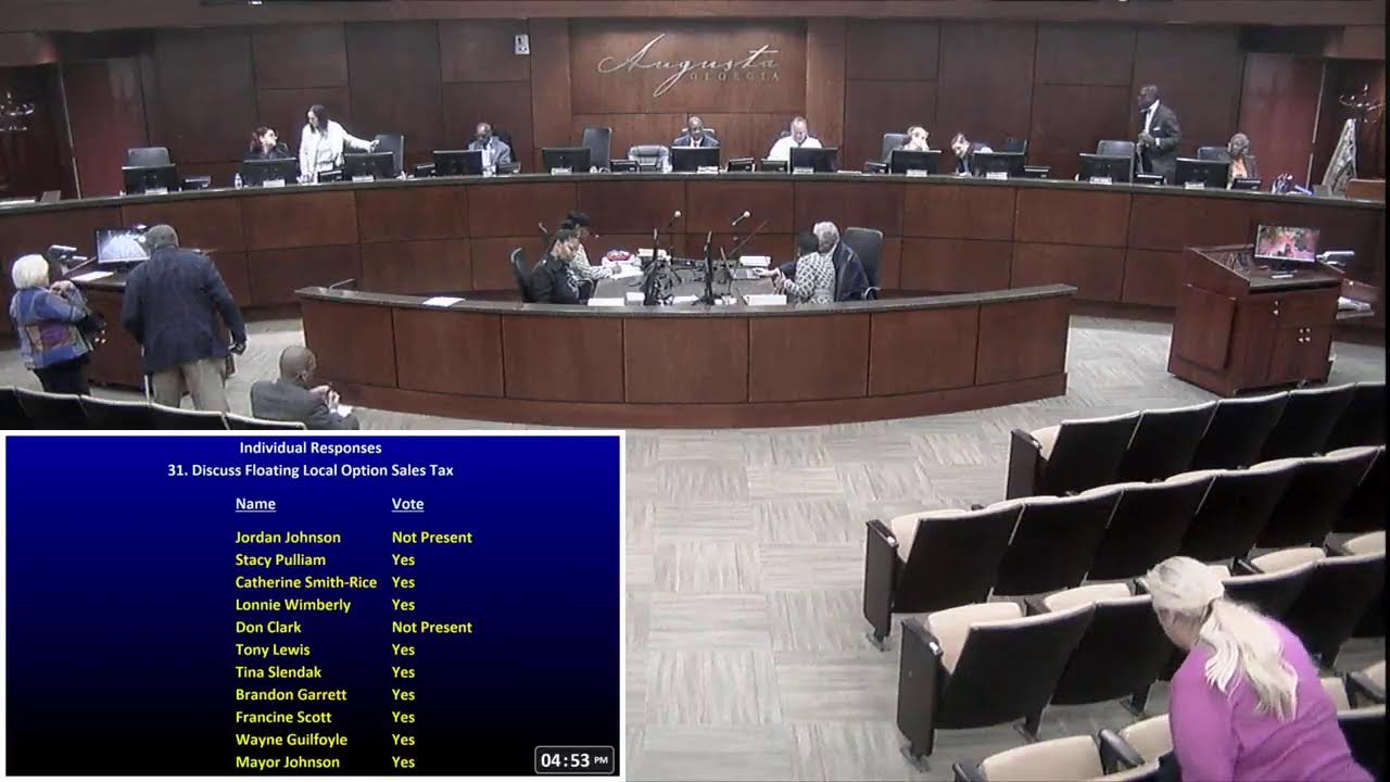 Special Called/Augusta Commission Meeting