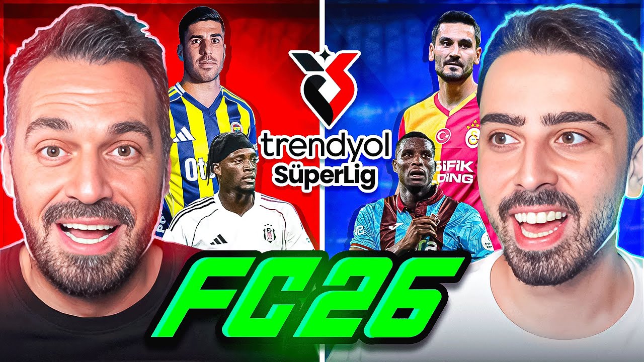 SÜPER LİG FUTBOLCULARIYLA KADRO KURUP KAPIŞTIRDIK! // FC 26 KAPIŞMA