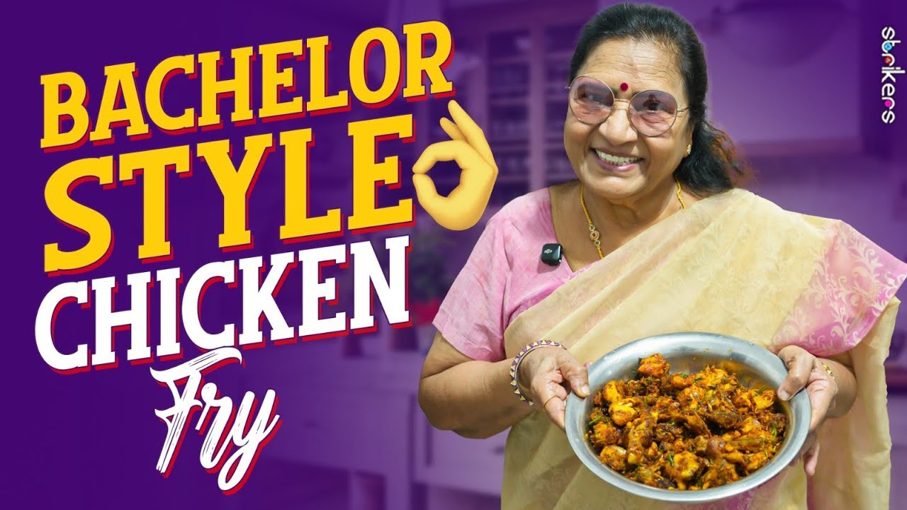 Bachelor Style Chicken Fry 🍛 || Vijaya Durga || Vijaya Durga Vlogs || Strikers