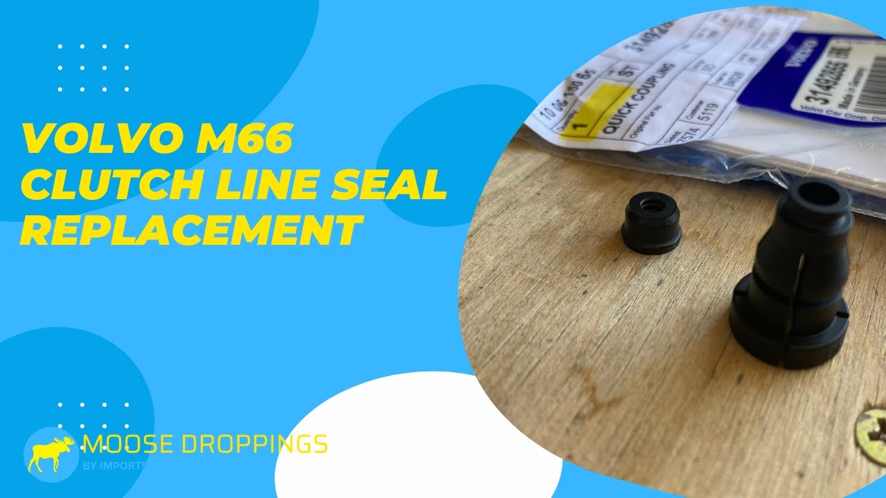 Volvo M66 Transmission Clutch Line Seal Leak - Fixed