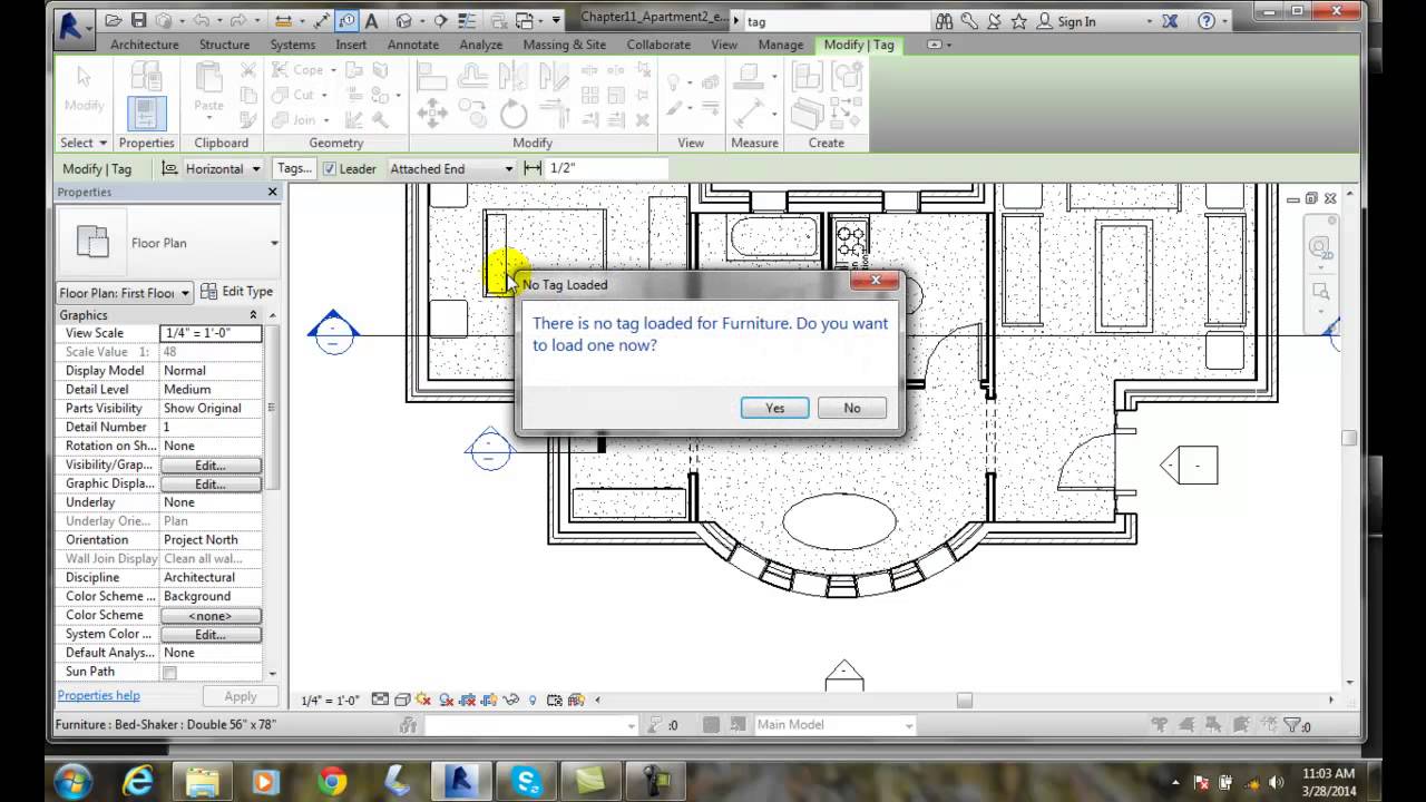 Revit 11-03 Loading Tags