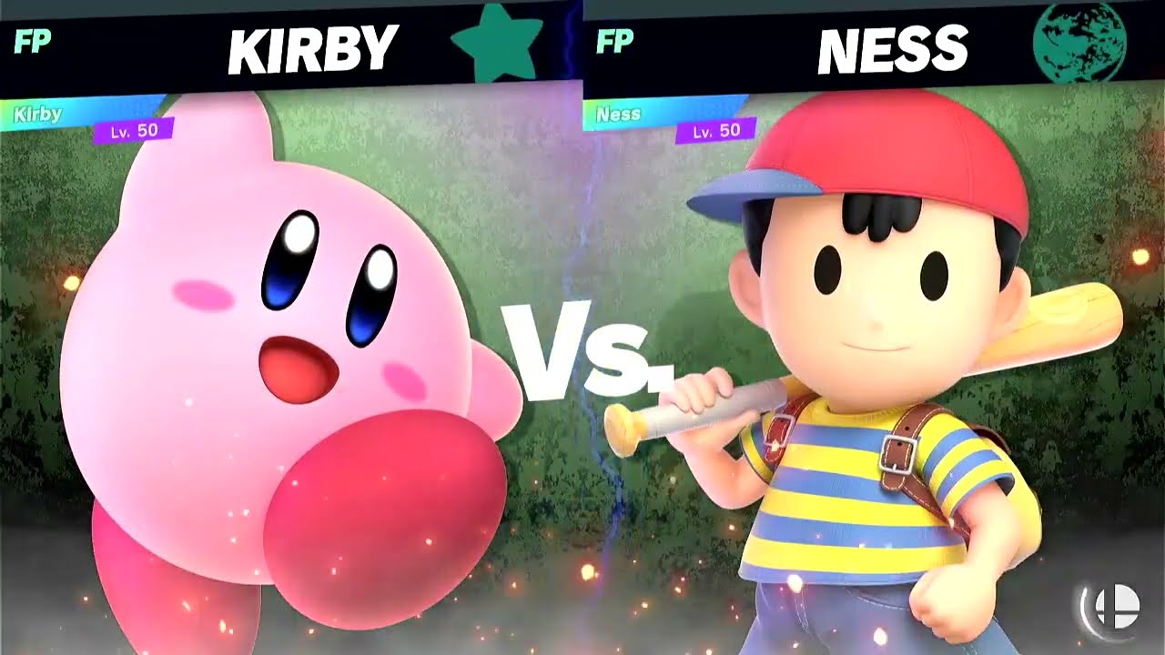 Super Smash Bros Ultimate Amiibo Fights – Request #25899 Kirby vs Ness
