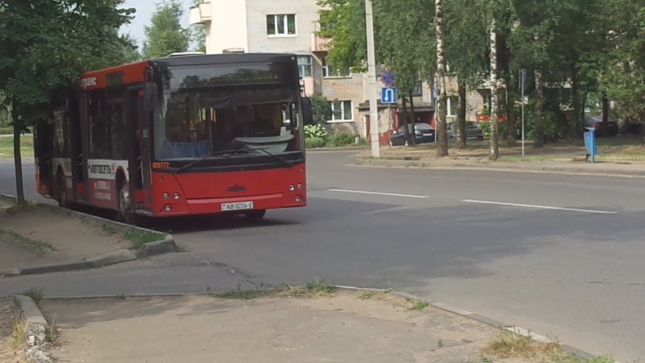 Автобус №22 (Полоцк). Мариненко - Новка. ЖД Больница