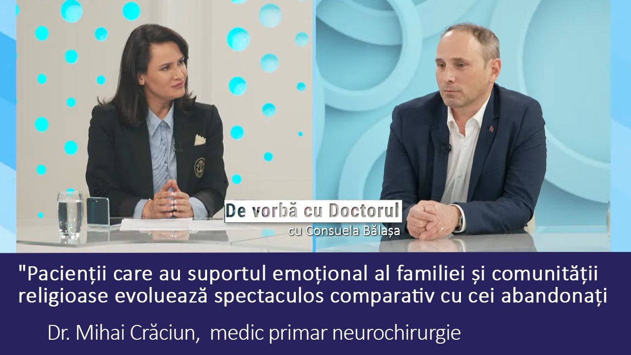 TOTUL DESPRE TUMORILE CEREBRALE – INTERVIU CU DR. CRĂCIUN