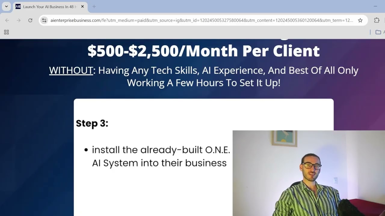 AI Enterprise Review | Can You Really Land $500-$2,500/month AI Clients Without Tech Skills?