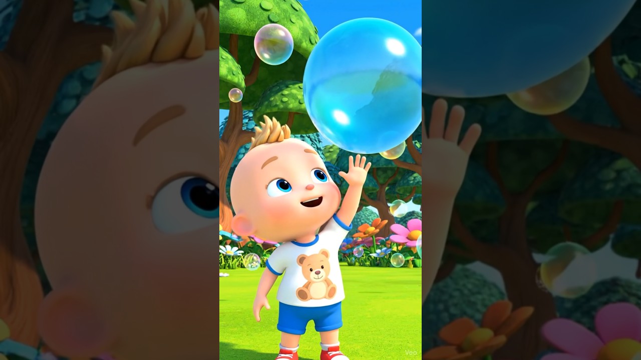 🫧 &ldquo;Pop the Rainbow Bubbles with Timmy! #shorts #kids #bubble