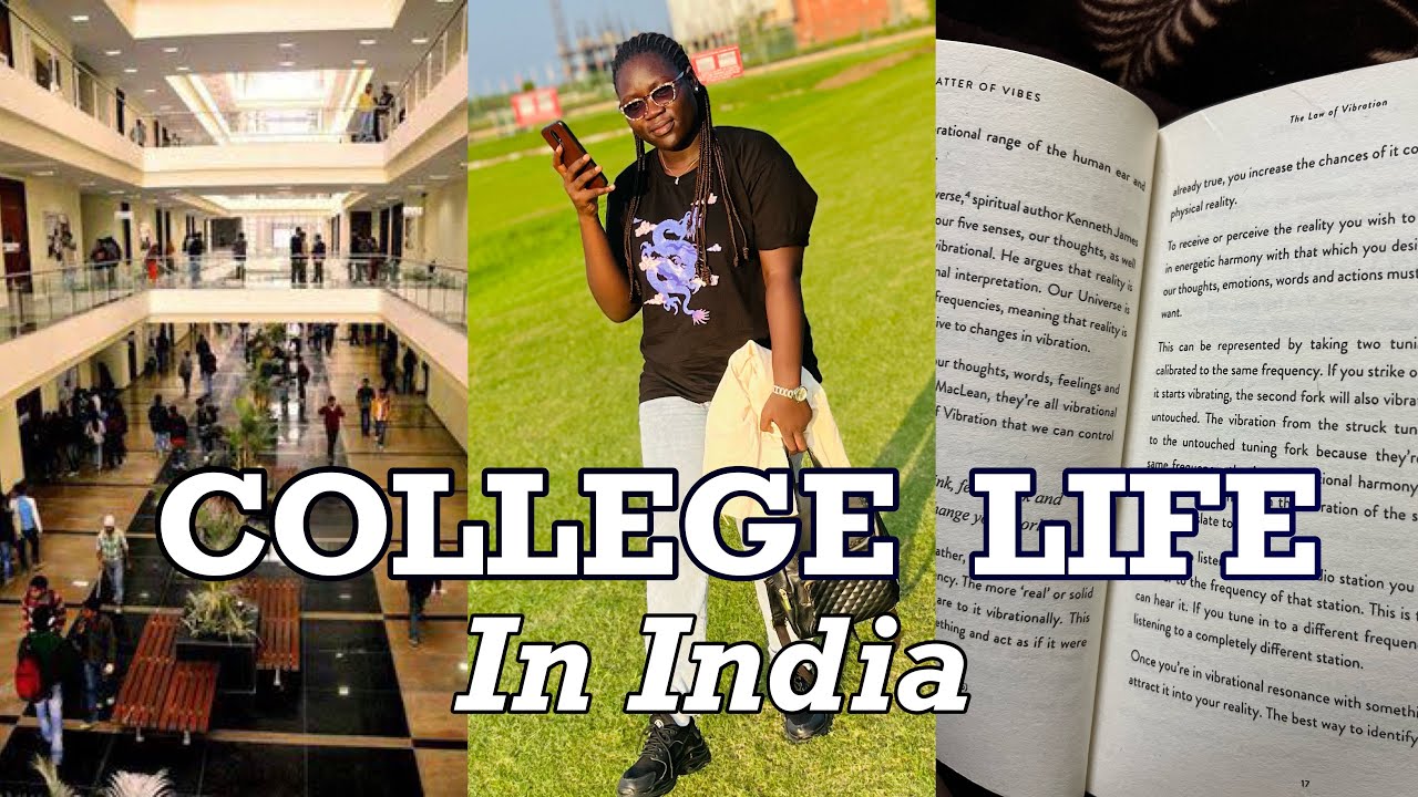 College life in India 🇮🇳😩| African student | study,eat,repeat | College vlog