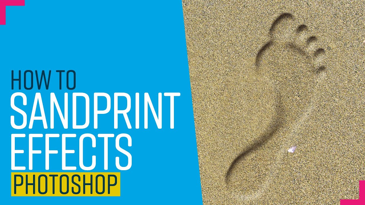 Создавайте реалистичные отпечатки на песке в Photoshop