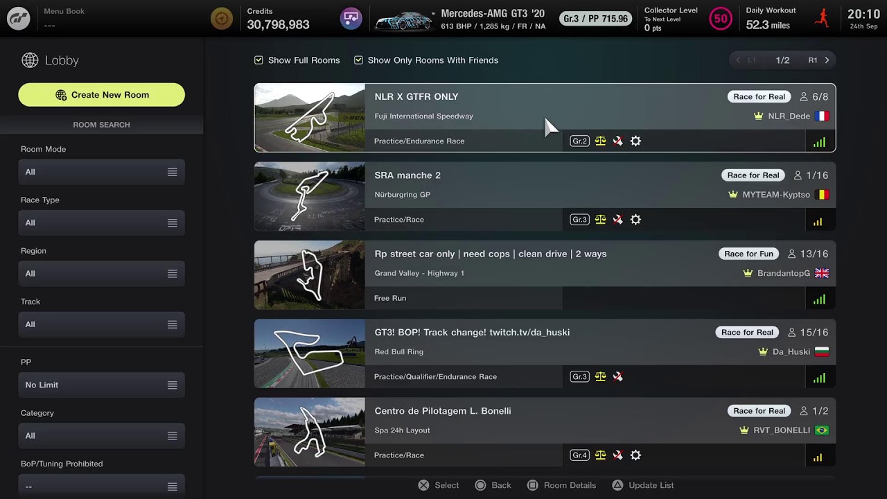 GT7 | Mercedes AMG Virtual Championship Round 5 div 1.1