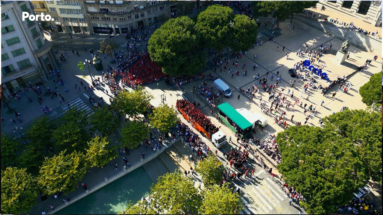 Cortejo Académico 2023 preenche ruas do Porto