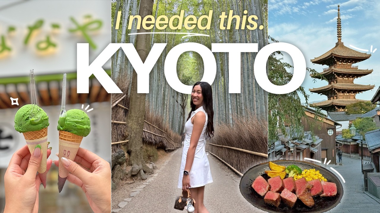 4 Days in Kyoto 🇯🇵 Uji Matcha, Wagyu & Kyoto Must-Sees