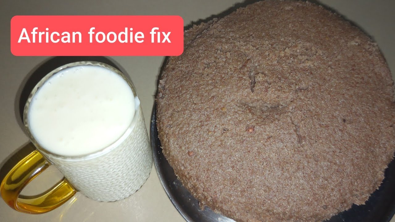 Brown Ugali Recipe/ How to cook Kenyan Ugali/Mawele &Wimbi ugali/African Foodie Fix
