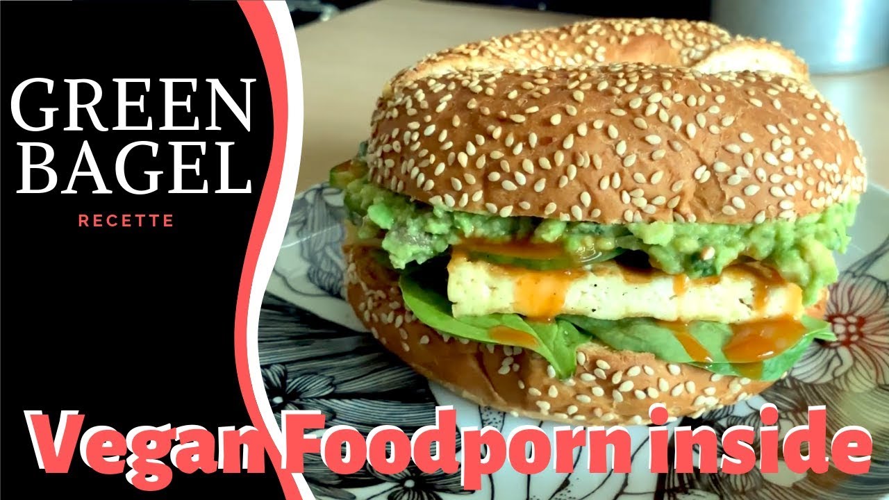 Recette Vegan : Green Bagel