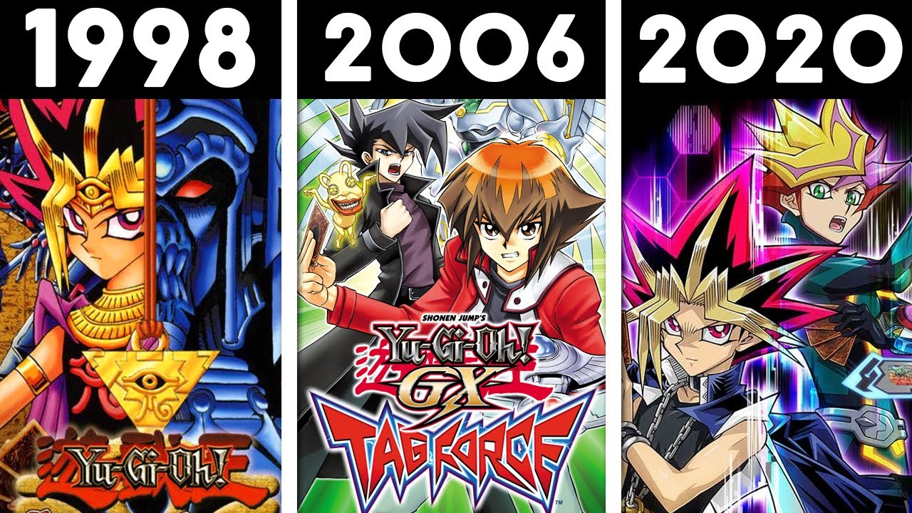 EVOLUÇÃO DO YU GI OH NOS GAMES