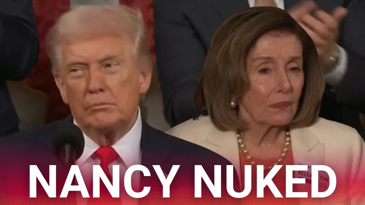 Trump takes brutal jab at Nancy Pelosi while announcing the Stop Insider Trading Act