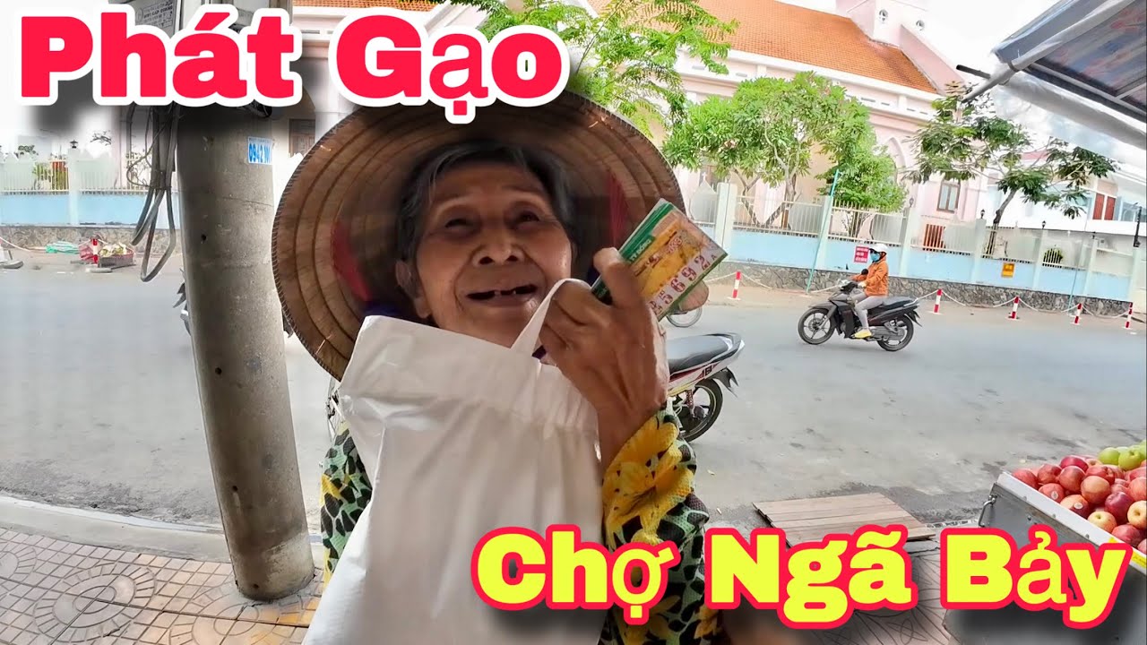 Chợ Ngã Bảy Hậu Giang Người Khó Khăn Vui Mừng Nhận Gạo Từ Tấm Lòng Hảo Tâm Mỹ | Khương Nhựt Minh