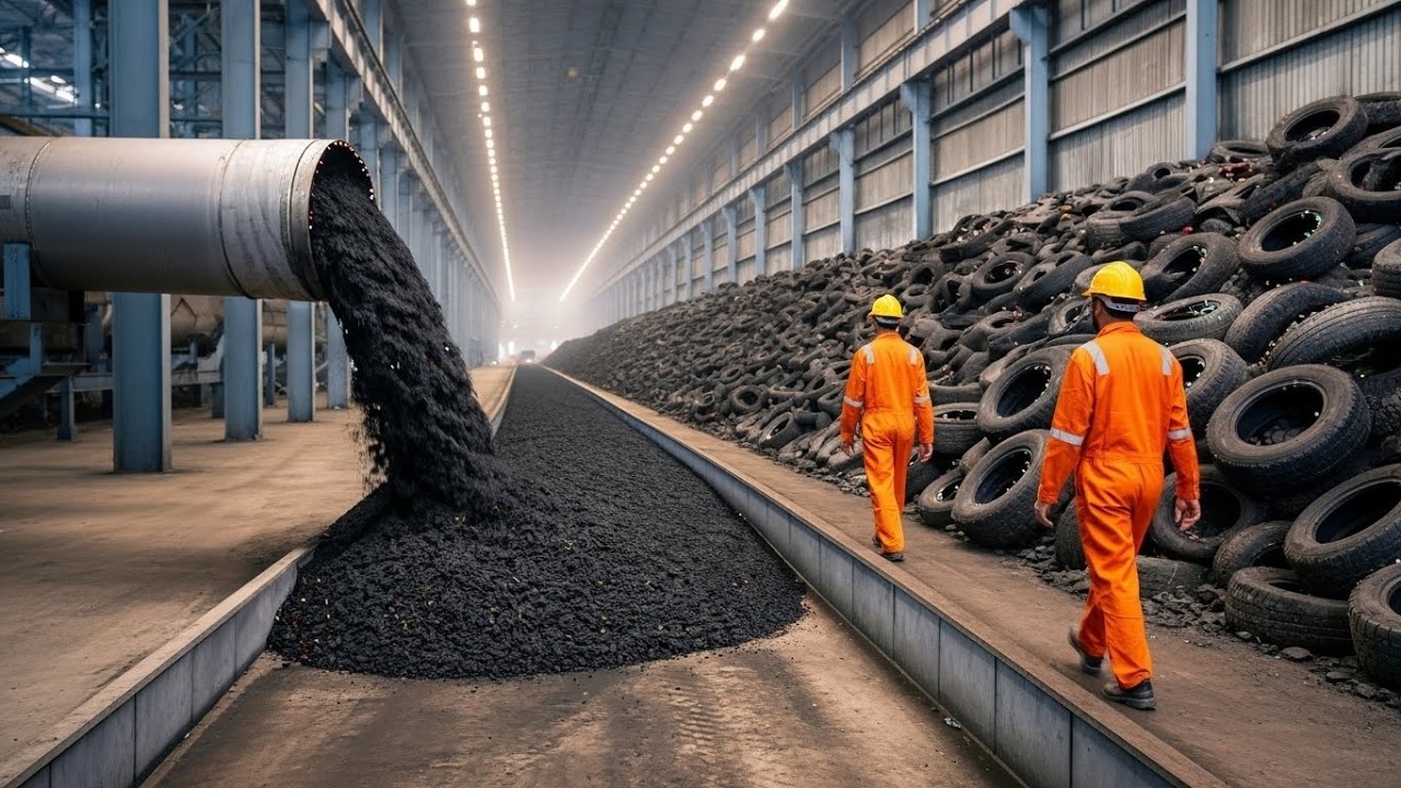 From Waste Tires to High-Performance Roads | Rubberized Asphalt Manufacturing