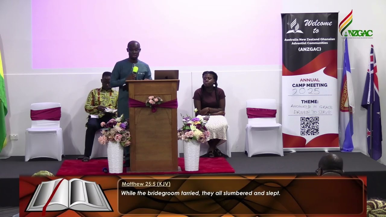 Morning Devotion with Pr. Dr. Derick Asare Adu