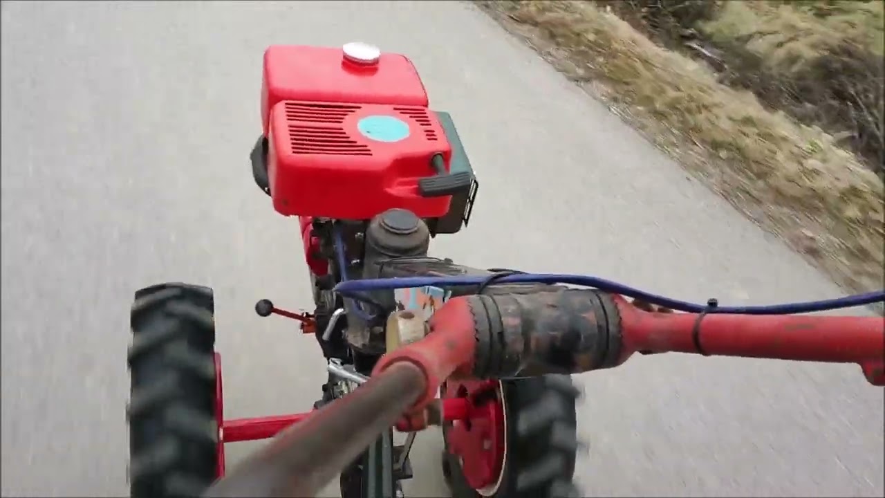 První jízda po opravě s VARI DMJ 315. Projížďka, jen tak...