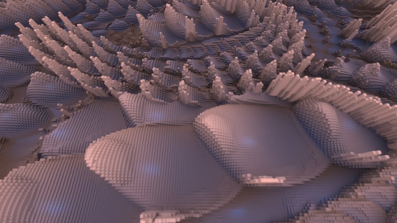 • Fundo de Vídeo 2625 | Loop de Arte Generativa Abstrata | 4K