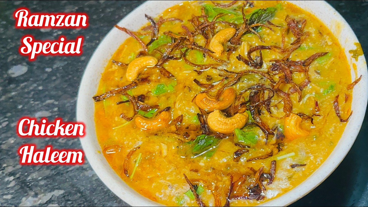 రంజాన్ స్పెషల్ 🔥 హైదరాబాద్ స్టైల్ హలీమ్ | Hyderabadi Chicken Haleem | Perfect Iftar Recipe