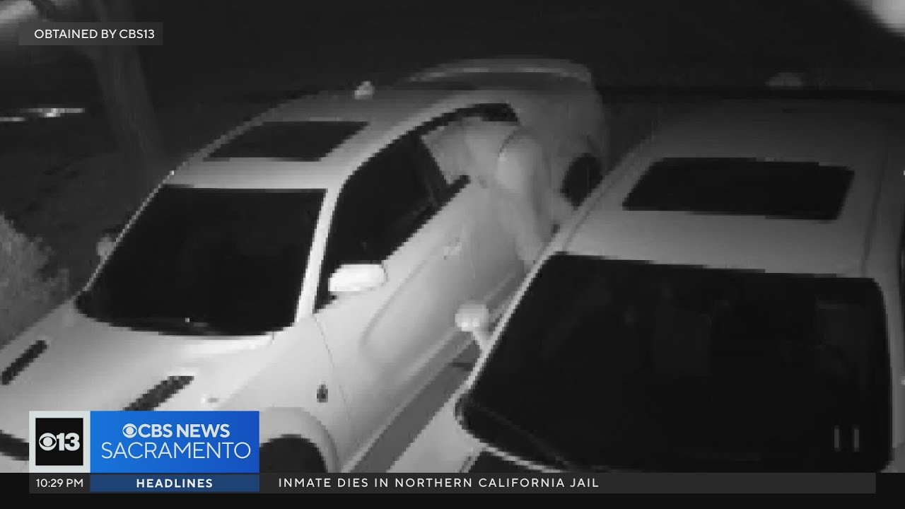Car thieves caught on camera rolling rare car right out of Sacramento neighborhood